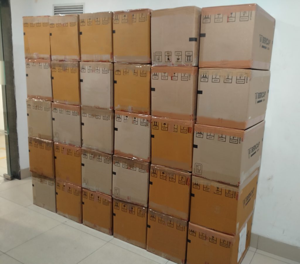 Packing of Office Goods by Delegate Movers And Packers