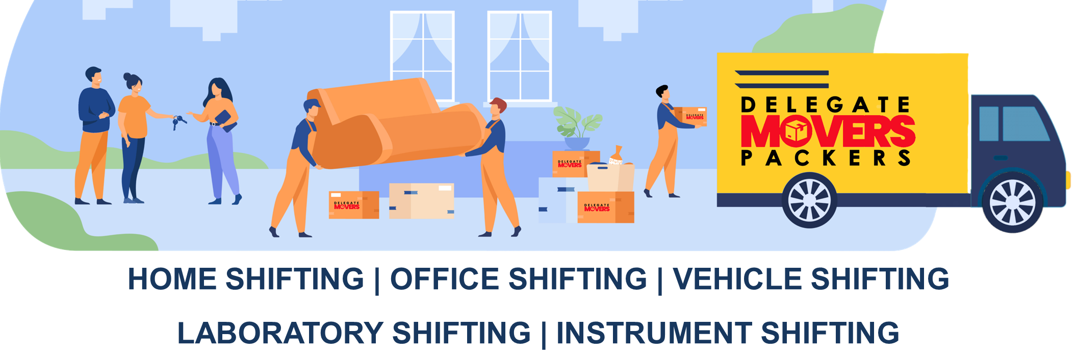 Shifting Services by Delegate Movers and Packers