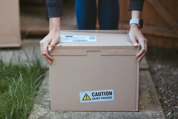 Box Labeling in Delegate Movers and Packers