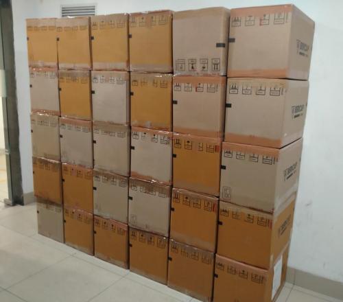 Office Goods Packed & Placed Nicely by Delegate Movers And Packers